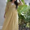 Julisa Yellow Floral Dress -Women Dresses Store A8F42046 6112 4CB9 BF4A 6CD1FE66C82F