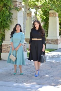 Capri Black Puff Sleeve Dress -Women Dresses Store AC5D8136 07B6 4360 BB80 86C8A90C7E0A