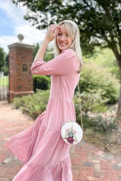 Marbella Pink Maxi Dress -Women Dresses Store B70121D0 3668 481F A97D 257465165A24