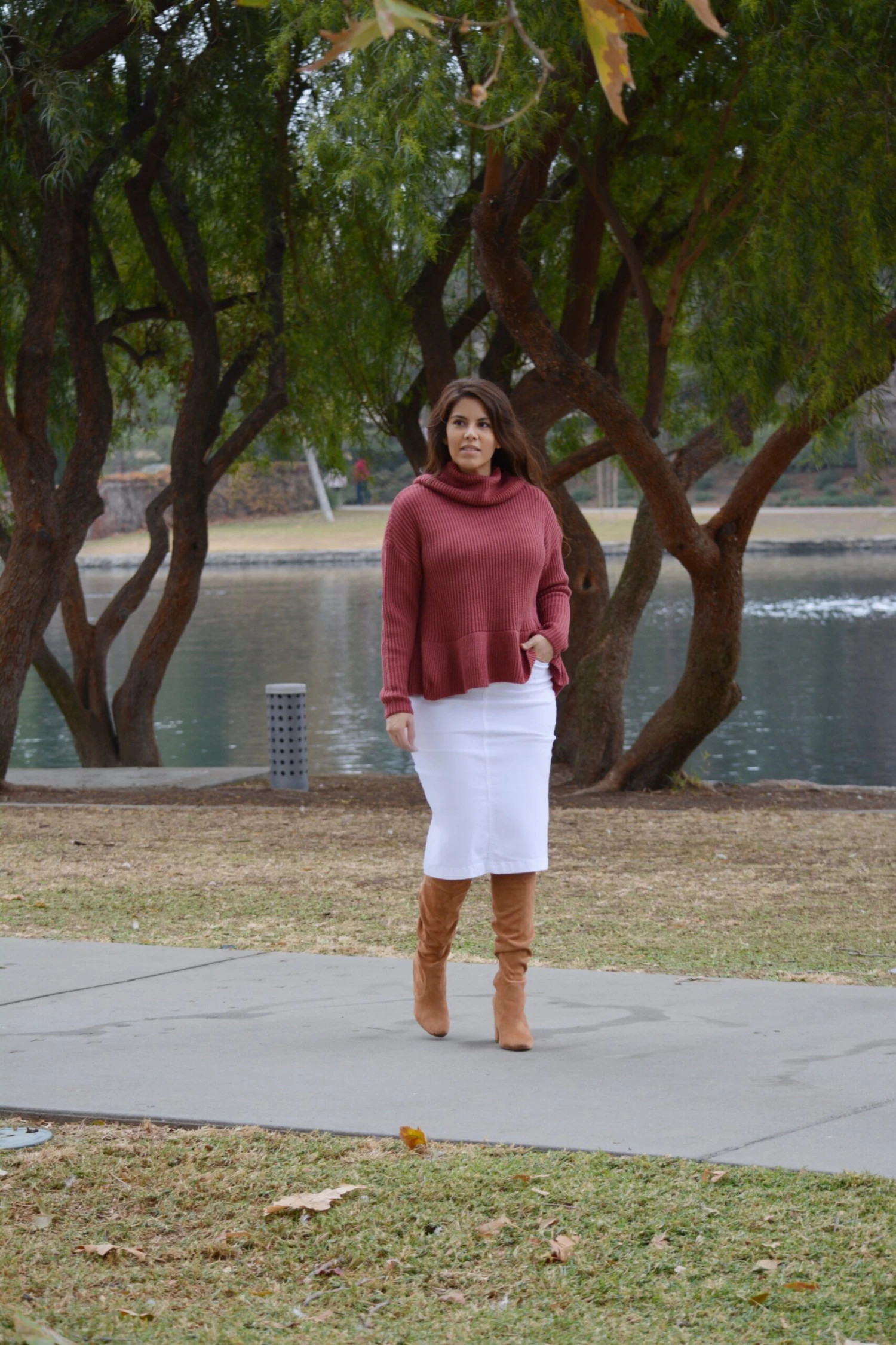 Brenda White Denim Skirt 12 Brenda White Denim Skirt - Image 10