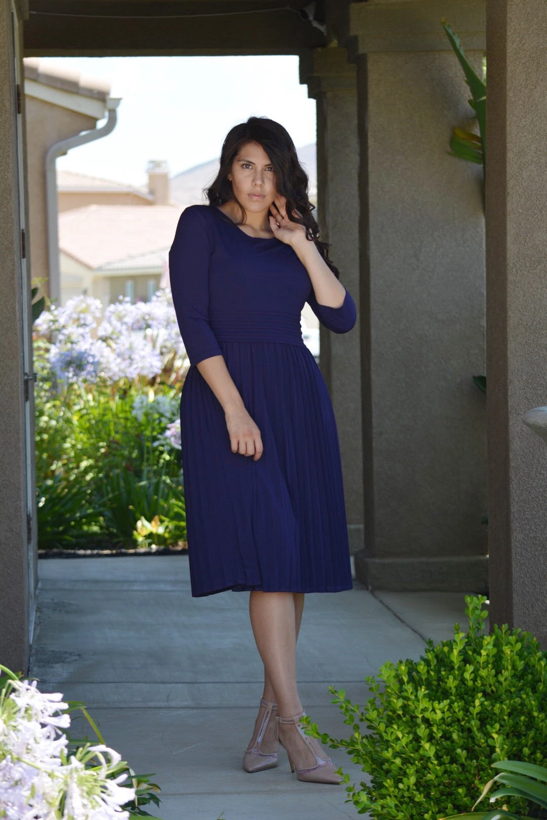 Marseille Violet Dress 8 Marseille Violet Dress - Image 6