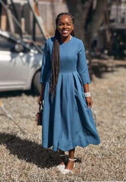 Berlin Teal Scalloped Dress 27 Berlin Teal Scalloped Dress -Women Dresses Store C2941595 1AE4 4621 905D 5862C49A54D1