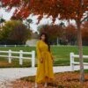 Paris Mustard Yellow Maxi Dress