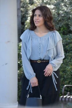 Claire Swissdot Top -Women Dresses Store C5957A8F 86BB 45F2 8D06 FF6220410F5C