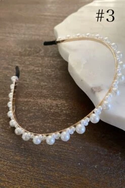 Selma Pearl Headband Collection (7 Options) -Women Dresses Store C6E72EE5 8F93 4C62 BCA0 491979191611