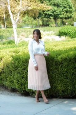 Bay Blush Tulle Skirt -Women Dresses Store C7E8F30C 21EF 455A BD2A 632495BDA6AA