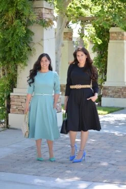 Capri Black Puff Sleeve Dress -Women Dresses Store CFB75FE9 9F1D 4B6D B5B1 E8C71ED74AF9