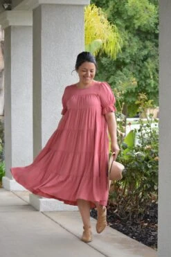 Thea Tiered Dress -Women Dresses Store D17A84BE 3259 495B A578 46FA6474DD4D