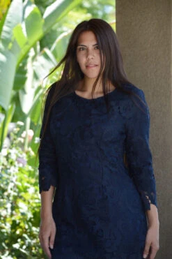 Seville Navy Lace Dress -Women Dresses Store D362AAD2 1AA4 445F 84BF 89FF161ABD3D