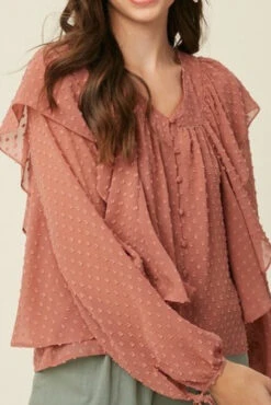 Claire Swissdot Top -Women Dresses Store D411A6E5 4976 42DE B2D3 79EEF223387D