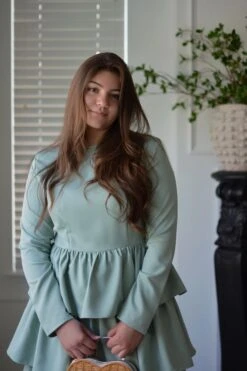 Amalfi Sage Ruffled Dress -Women Dresses Store DB3C2939 C275 4A9B 9C97 D4DF457CC837 ebd9cd6f 1a97 4e9b 81dc 25d9c20063dc