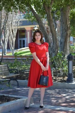 Stacy Red Dress -Women Dresses Store DC9ECDE4 D86D 4E68 9D29 3D58D467B244