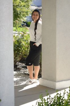 Palermo Black Athletic Skirt (hidden Leggings) -Women Dresses Store DCFBA5F9 1C10 4FC7 B7EF 96E068991EFC