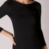 Chelsea Black Seamless Top -3/4 Sleeve -Women Dresses Store E1DF827F DF93 4620 946C 405D533020C2 21f8a5de 7501 4731 a28c 96c3c09a8bc1