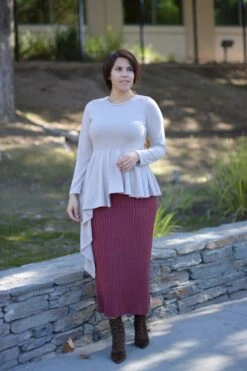 Dress It Up Ribbed Pencil Skirt -Women Dresses Store E493EB27 C4E3 4AED BC2E 38003075C707
