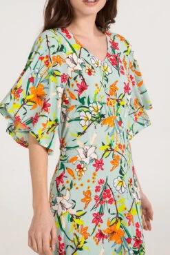 Ashley Mint Floral Dress -Women Dresses Store E86D4E78 6729 4224 B0E5 E81A1571C8FD