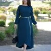 New Paris Green Maxi Dress