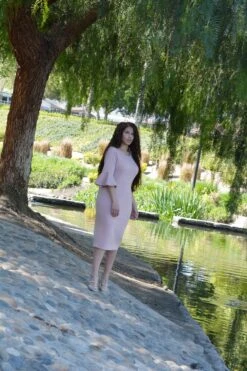 Lucca Pink Bellsleeve Dress 13 Lucca Pink Bellsleeve Dress -Women Dresses Store F2078EF4 9077 4C80 9992 B8BDC328961A