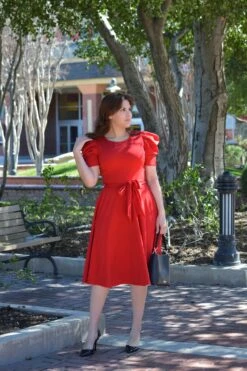 Stacy Red Dress -Women Dresses Store F3650228 E21C 4440 AAF4 912E9A104E6F