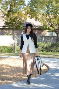 Rebeka Warm Tan Satin Maxi Skirt -Women Dresses Store Facetune 01 02 2025 15 12 52