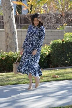 Morocco Navy Midi Dress -Women Dresses Store Facetune 01 02 2025 16 14 43