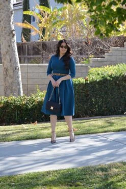 Santorini Teal Midi Dress -Women Dresses Store Facetune 01 02 2025 16 41 08