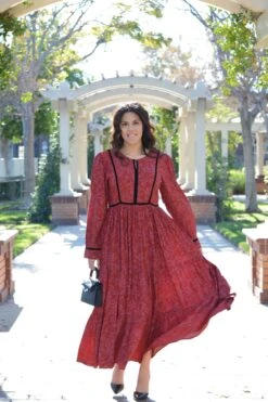 Eve Red Maxi Dress -Women Dresses Store Facetune 02 01 2024 14 53 34