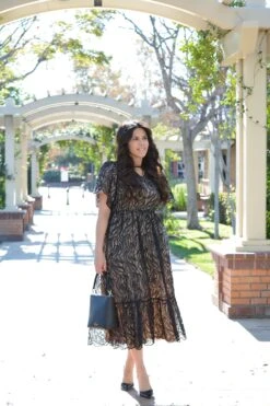 Catrine Black Embroidered Dress -Women Dresses Store Facetune 02 01 2024 14 56 39