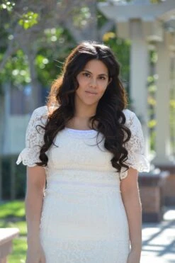 Dorothea White Lace Scalloped Dress -Women Dresses Store Facetune 02 01 2024 15 10 26