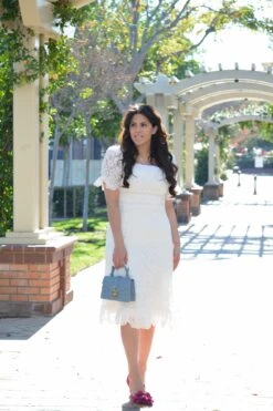 Dorothea White Lace Scalloped Dress -Women Dresses Store Facetune 02 01 2024 15 11 44