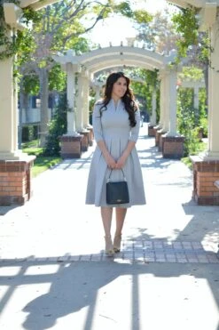 Santorini Gray Dress -Women Dresses Store Facetune 02 01 2024 15 49 30
