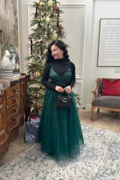 Zelie Emerald Green Tulle Dress 18 Zelie Emerald Green Tulle Dress -Women Dresses Store Facetune 02 12 2024 20 29 11