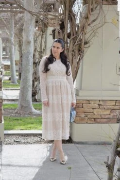 Louise Lace Midi Dress -Women Dresses Store Facetune 03 02 2024 15 19 34