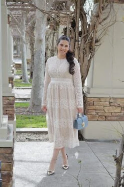 Louise Lace Midi Dress -Women Dresses Store Facetune 03 02 2024 15 20 48