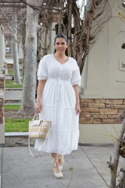 Emerson White Swissdot Dress -Women Dresses Store Facetune 03 02 2024 15 36 09