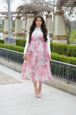 Margot Floral Midi Dress -Women Dresses Store Facetune 04 03 2024 15 28 21