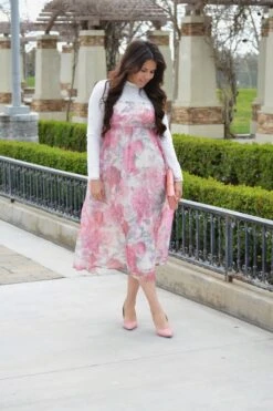 Margot Floral Midi Dress -Women Dresses Store Facetune 04 03 2024 15 30 44