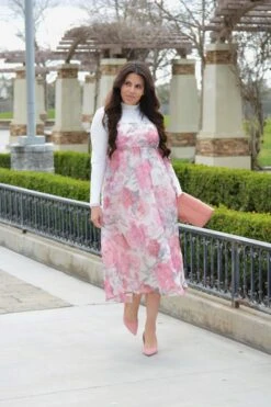 Margot Floral Midi Dress -Women Dresses Store Facetune 04 03 2024 15 32 09