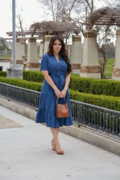 Anne Dark Denim Midi Dress -Women Dresses Store Facetune 04 03 2024 16 00 41