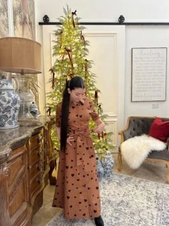 Alyson Brown Heart Cotton Dress 24 Alyson Brown Heart Cotton Dress -Women Dresses Store Facetune 04 11 2024 15 08 00