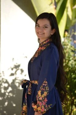 Winslet Navy Floral Dress -Women Dresses Store Facetune 05 01 2025 19 45 37