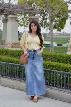 Estelle Denim Maxi Skirt -Women Dresses Store Facetune 05 04 2024 12 00 33