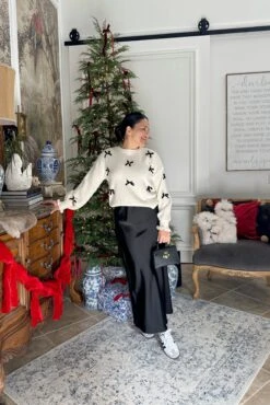 Rebeka Black Satin Maxi Skirt -Women Dresses Store Facetune 06 11 2024 12 44 42