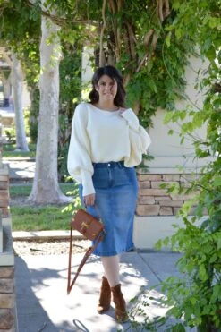 Naxos Two Toned Denim Buttoned Skirt (Skirt Society Exclusive) -Women Dresses Store Facetune 07 10 2023 12 54 47 1e6064f1 43c4 4a8a aedf 064b4515c9e8