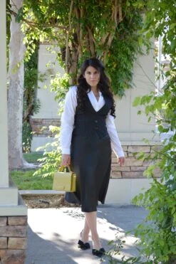 Henley Black Satin Skirt -Women Dresses Store Facetune 07 10 2023 14 16 37