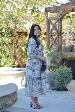 Delores Black Toile Dress -Women Dresses Store Facetune 09 03 2025 21 03 36