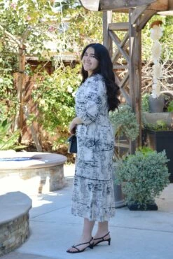 Delores Black Toile Dress -Women Dresses Store Facetune 09 03 2025 21 05 29