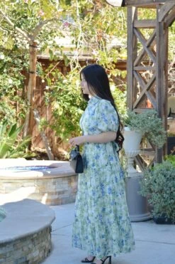 Georgia Blue Floral Midi Dress -Women Dresses Store Facetune 09 03 2025 21 22 08