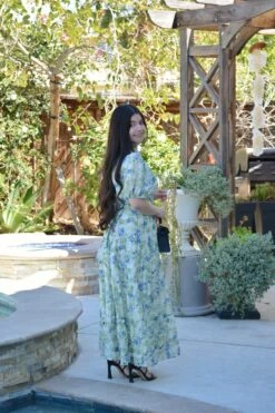 Georgia Blue Floral Midi Dress -Women Dresses Store Facetune 09 03 2025 21 25 29