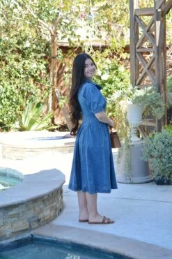 Mamie Denim Midi Dress -Women Dresses Store Facetune 09 03 2025 21 48 20